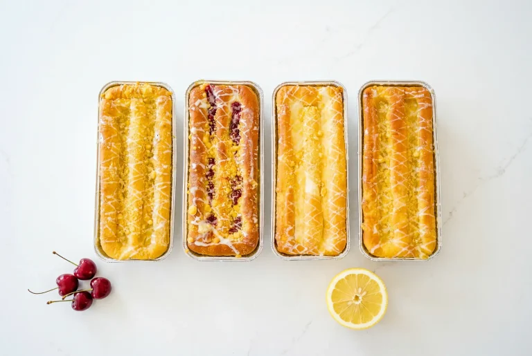 four Stollens on countertop made by Smucker Bakehaus